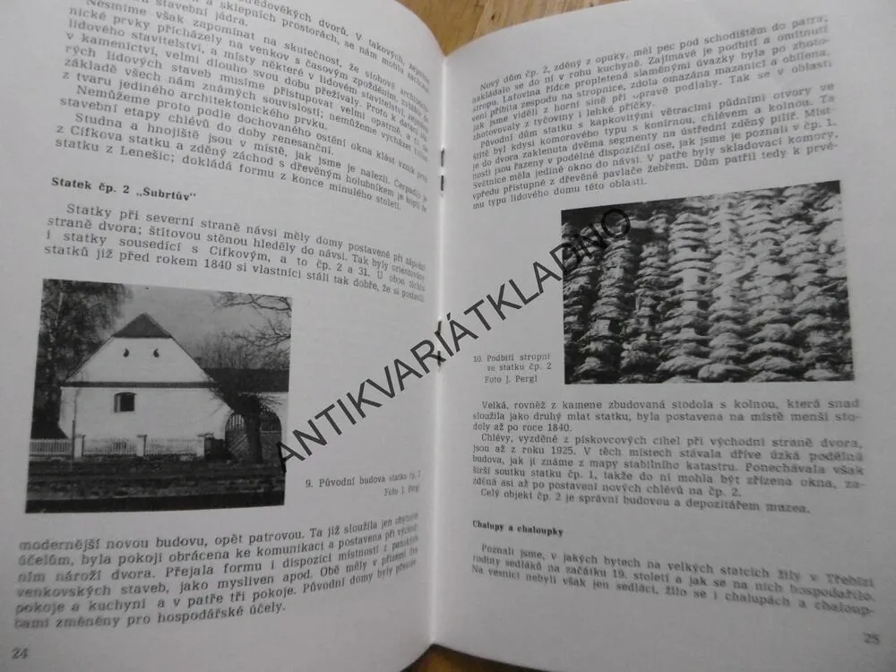 NÁRODOPISNÉ MUZEUM TŘEBÍZ,1975, LADISLAV ŠTĚPÁNEK