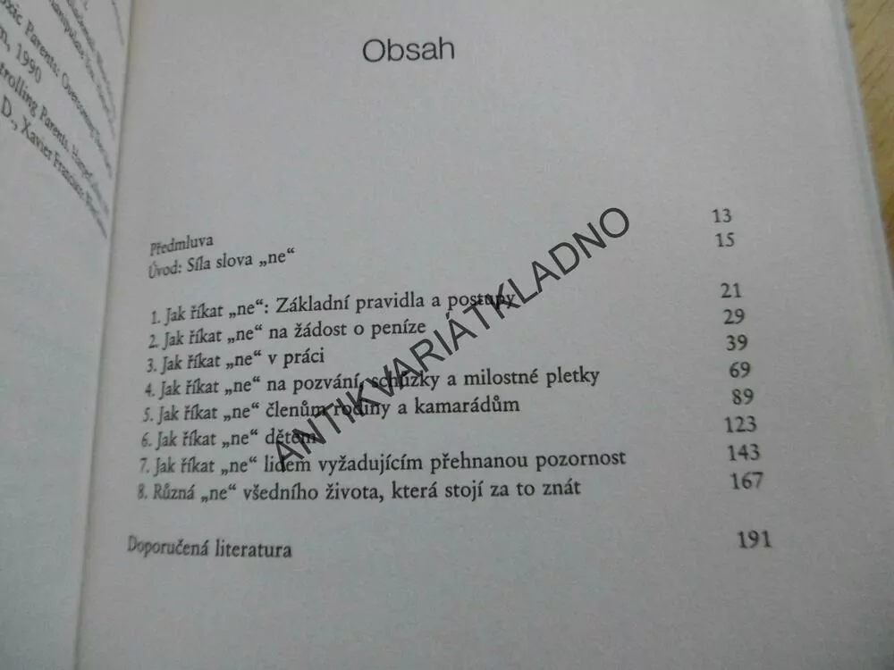 JAK ŘÍKAT NE BEZ POCITU VINY, PATTI BREITMANOVÁ, CONNIE HATCHOVÁ, **an