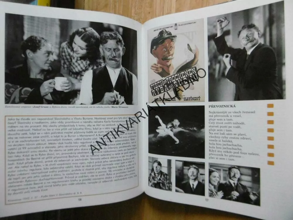 FILMOVÝ VLASTA BURIAN, KAREL ČÁSLAVSKÝ, **an