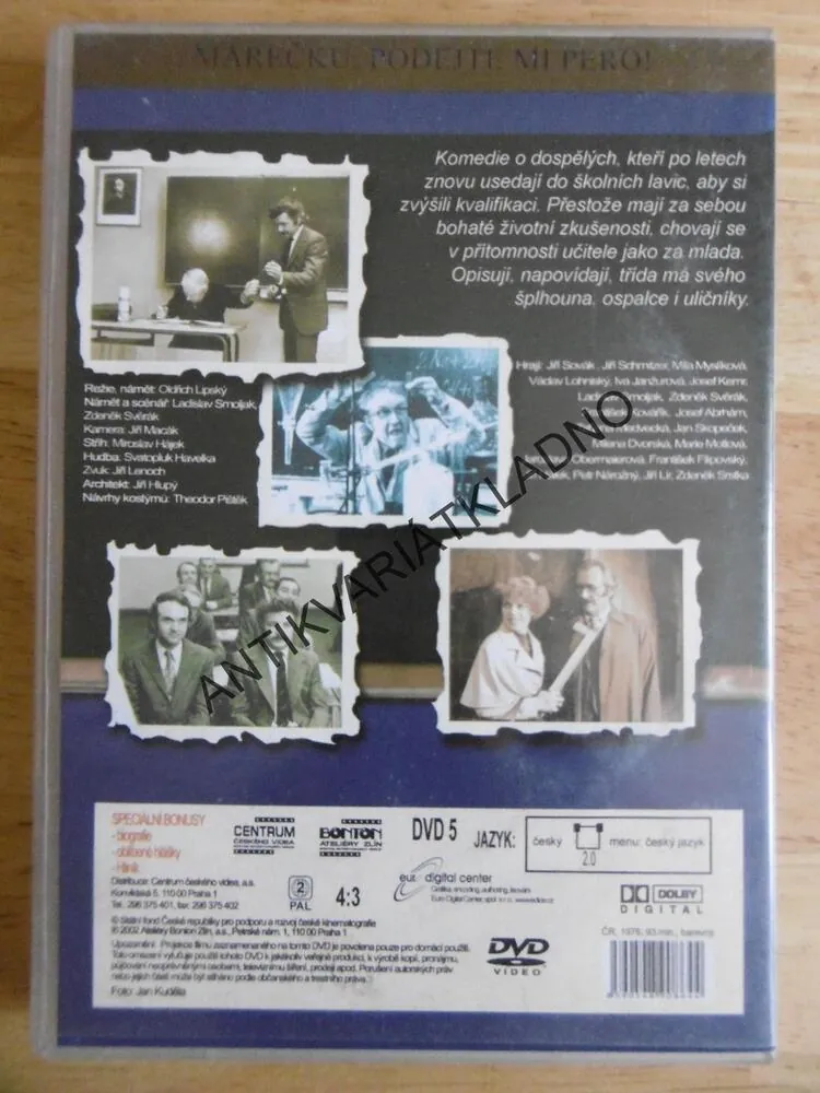 MAREČKU, PODEJTE MI PERO!, DVD FILM