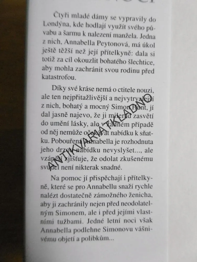 TAJEMSTVÍ LETNÍ NOCI, LISA KLEYPAS
