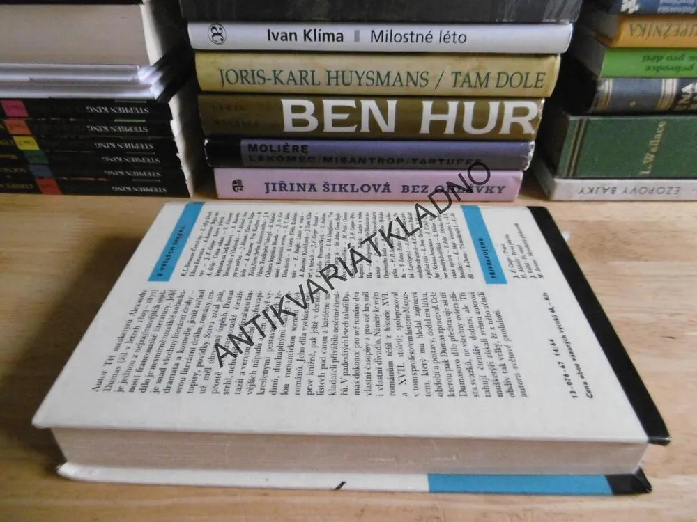 KOD 23/2 - TŘI MUŠKETÝŘI, ALEXANDRE DUMAS, **an
