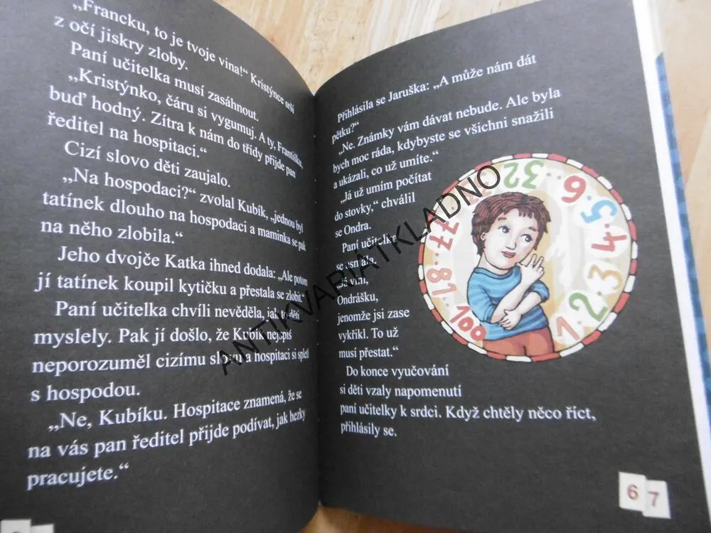ŠKOLAČKA KRISTÝNKA, LENKA ROŽNOVSKÁ, ČTENÍ PRO PRVŇÁČKY, **an