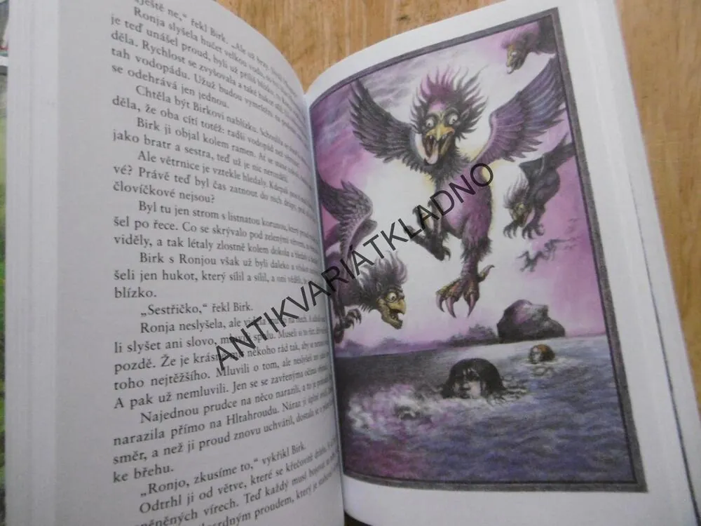 RONJA, DCERA LOUPEŽNÍKA, ASTRID LINDGRENOVÁ, **an