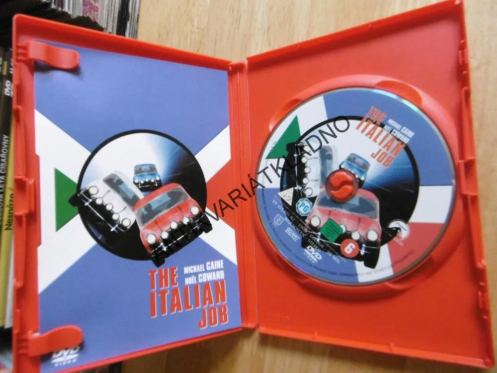 THE ITALIAN JOB, DVD FILM