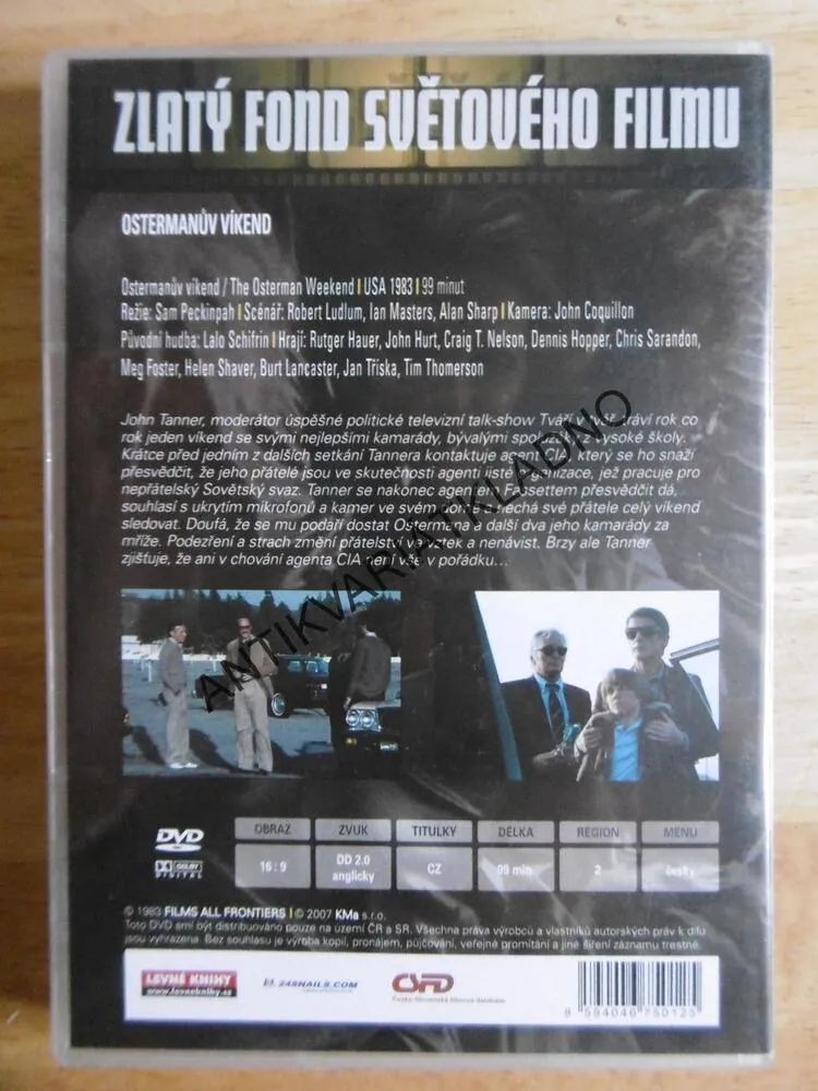 OSTERMANŮV VÍKEND, DVD FILM 
