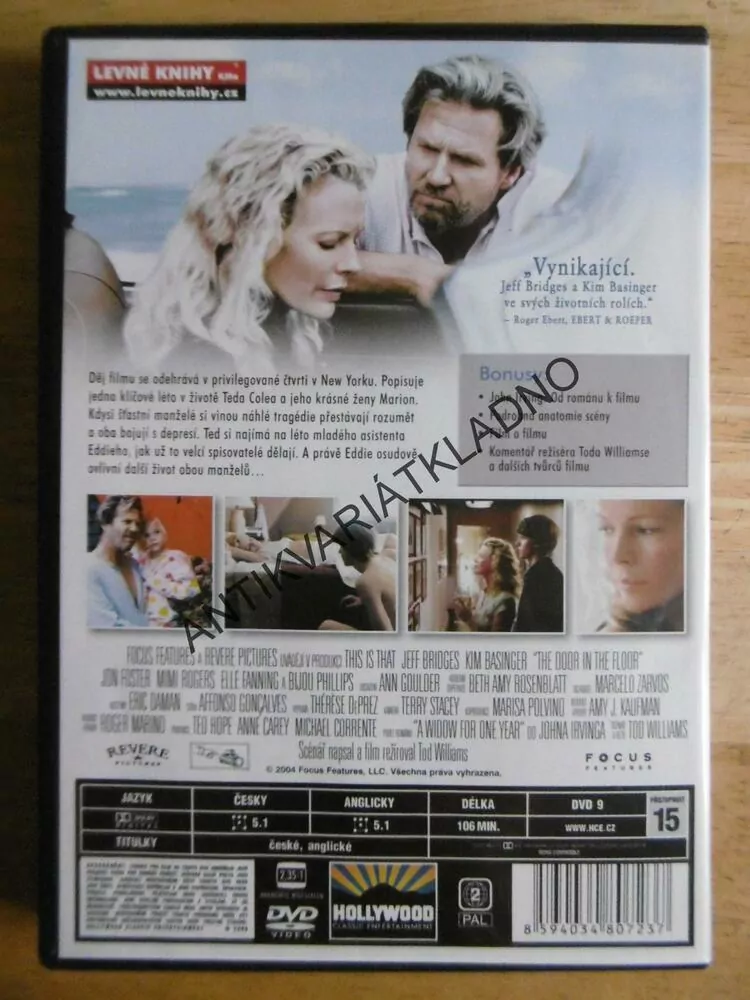 DVEŘE V PODLAZE, DVD FILM 
