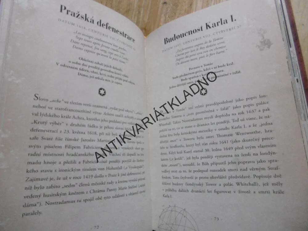 NOSTRADAMUS, MARIO READING, **an