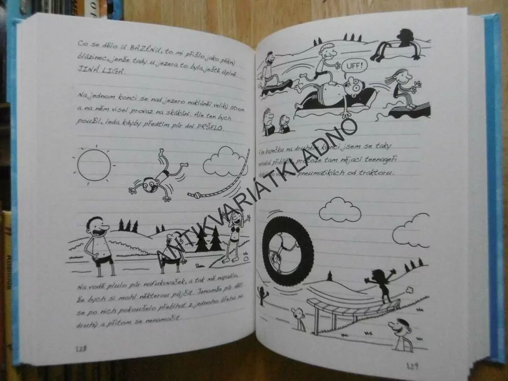 DENÍK MALÉHO POSEROUTKY 15., SAMÁ VODA, JEFF KINNEY, **an