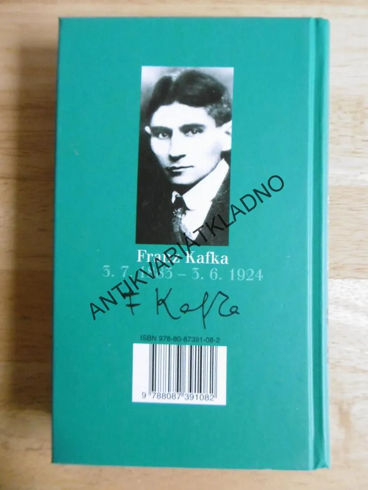 PROMĚNA A JINÉ POVÍDKY, FRANZ KAFKA, **an