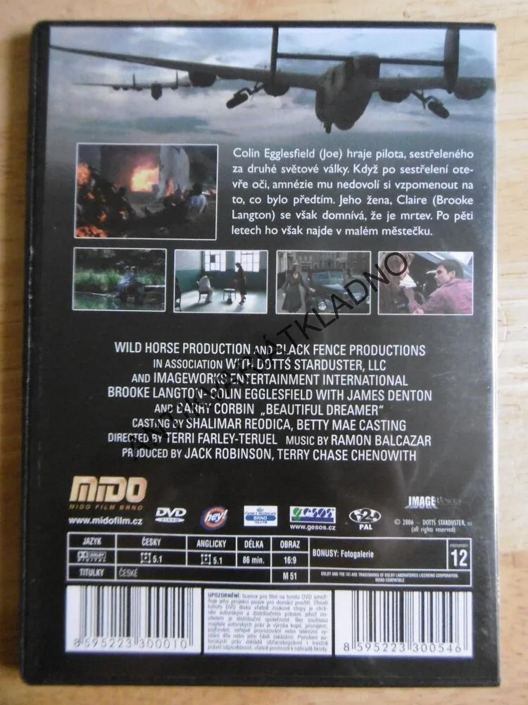 ZTRACEN V OBLACÍCH, SKUTEČNÝ PŘÍBĚH LETCE, DVD FILM