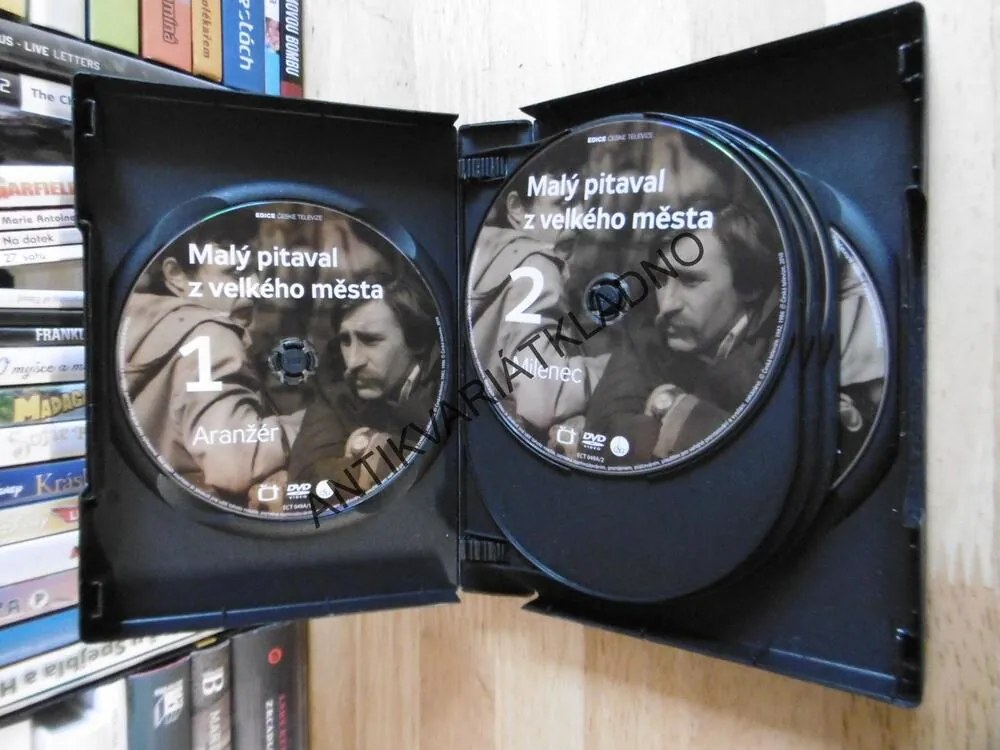 MALÝ PITAVAL Z VELKÉMO MĚSTA 1-8, DVD FILM