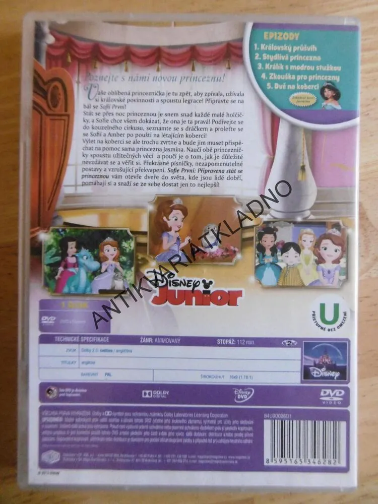 SOFIE PRVNÍ, DVD FILM