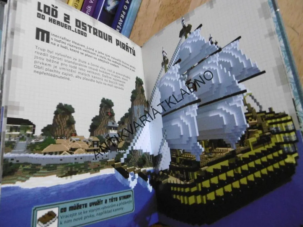 MINECRAFT, STAVITELSKÁ PŘÍRUČKA, **an