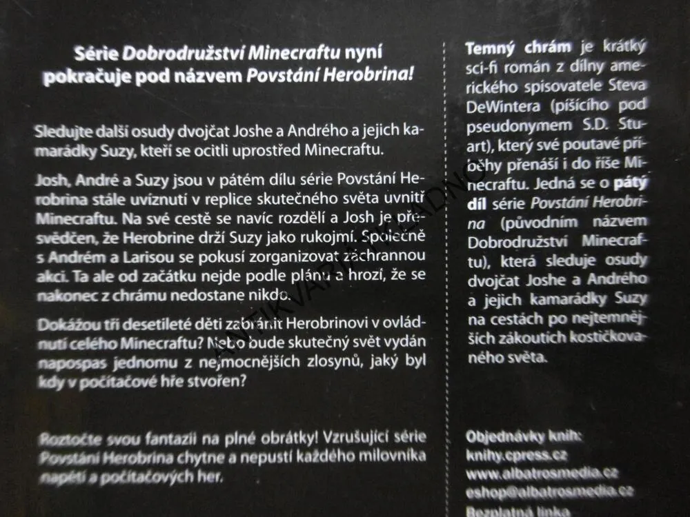 TEMNÝ CHRÁM, POVSTÁNÍ HEROBRINA 5, S. D. STUART, **an