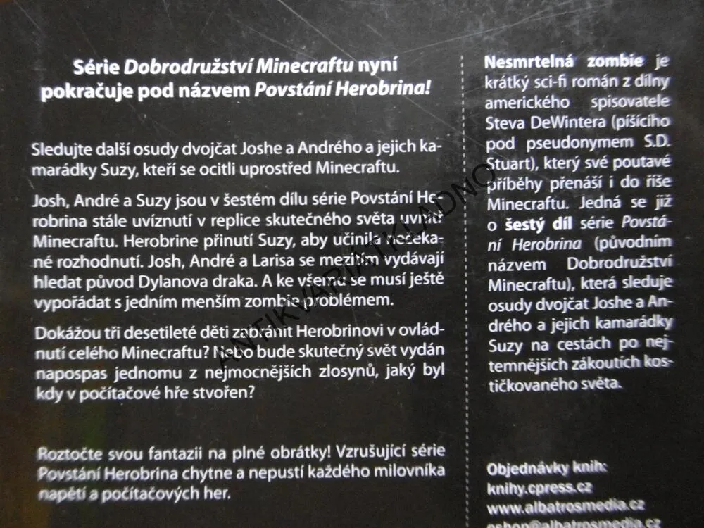 NESMRTELNÁ ZOMBIE, POVSTÁNÍ HEROBRINA 6, S. D. STUART, **an