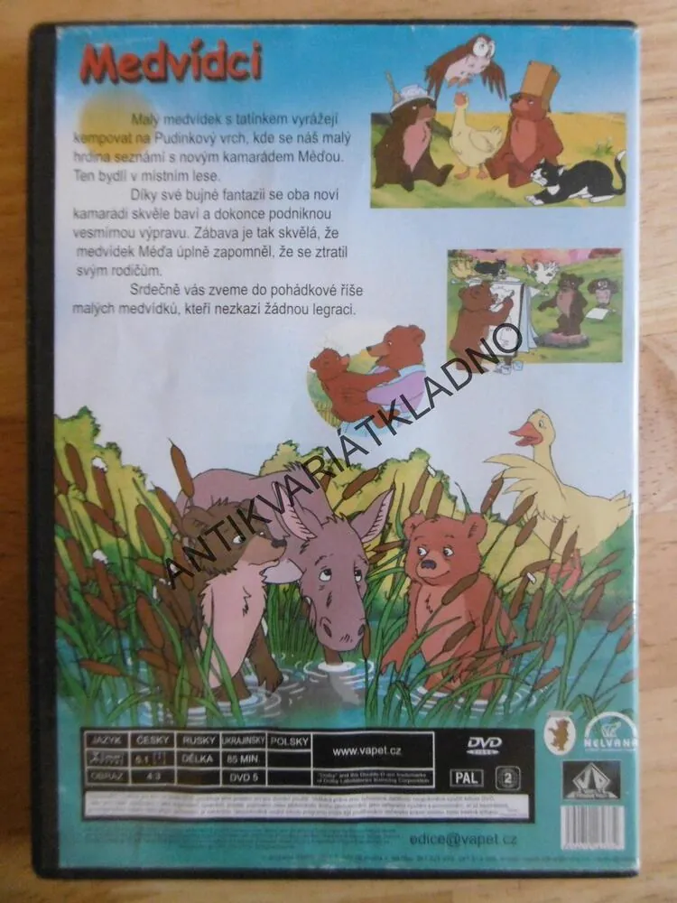 MEDVÍDCI, DVD FILM