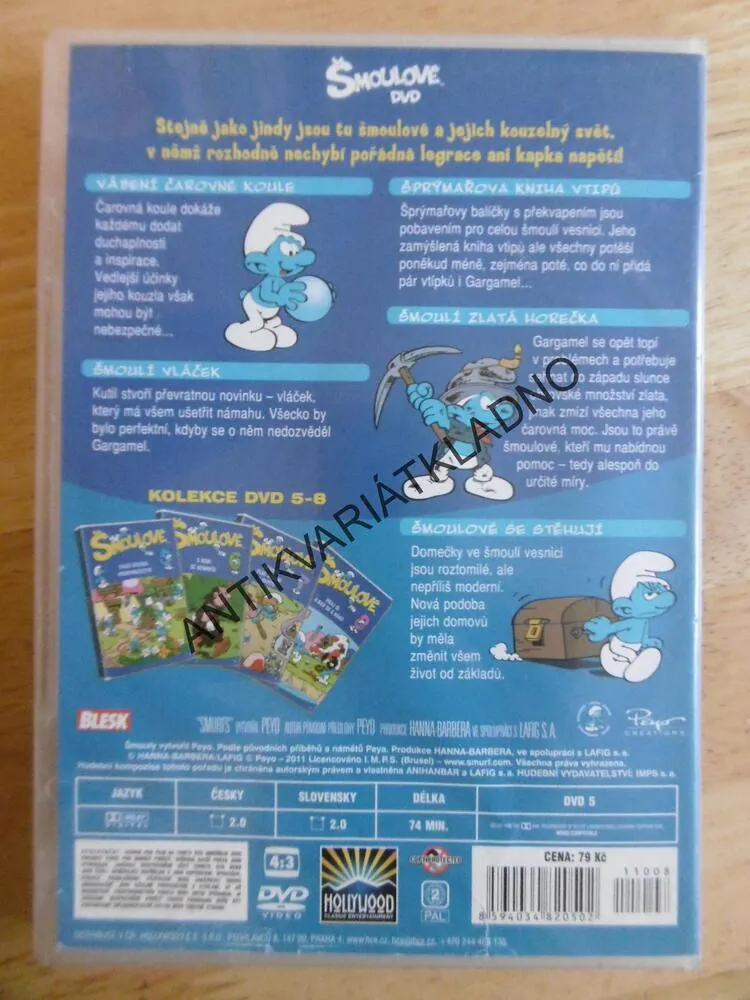 ŠMOULOVÉ 8, DVD FILM