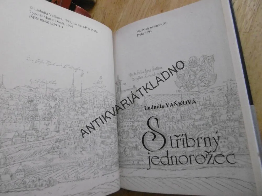 STŘÍBRNÝ JEDNOROŽEC, LUDMILA VAŇKOVÁ, **an