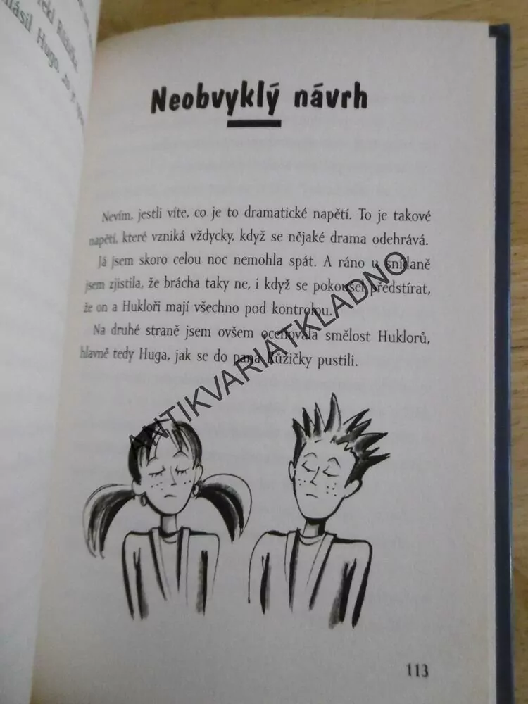 DVOJČATA V AKCI, POKLAD HRABĚTE DOMANÍNA, VOJTĚCH STEKLAČ, **an