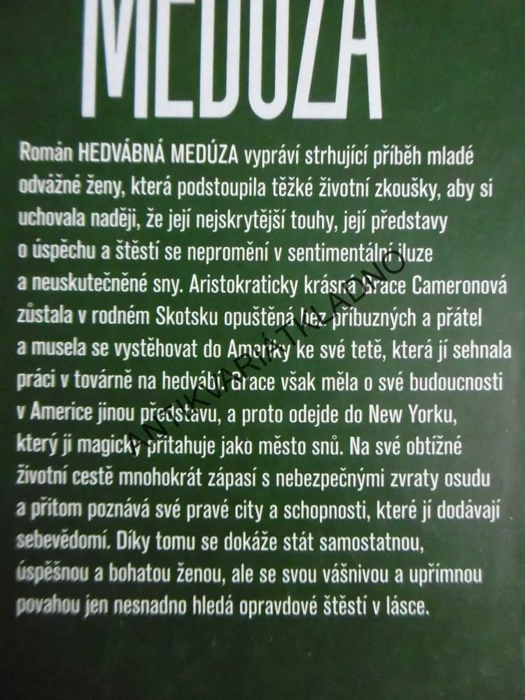 HEDVÁBNÁ MEDÚZA, EILEEN VAN KIRKOVÁ, **an