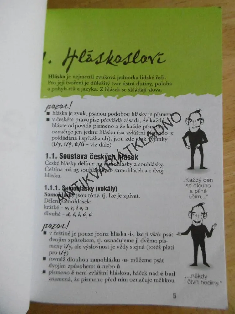 KLÍČ K ČEŠTINĚ PRO 2. STUPEŇ ZŠ, ČESKÝ JAZYK, EVA SCHNEIDEROVÁ, **an