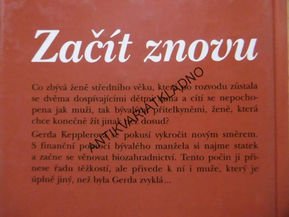 ZAČÍT ZNOVU, MARIE LOUISE FISCHEROVÁ, **an