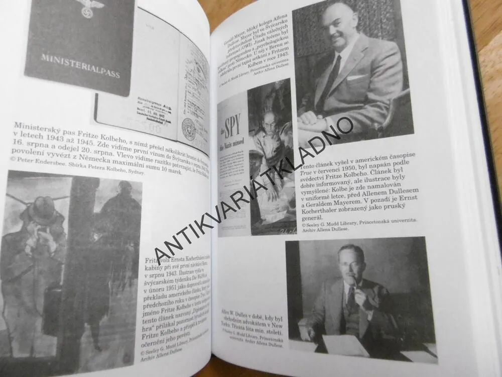 ŠPION UVNITŘ TŘETÍ ŘÍŠE, FRITZ KOLBE,ŠPION 2.SV. VÁLKY