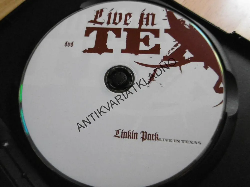 LINKIN PARK, LIVE IN TEXAS, KONCERT, DVD HUDBA