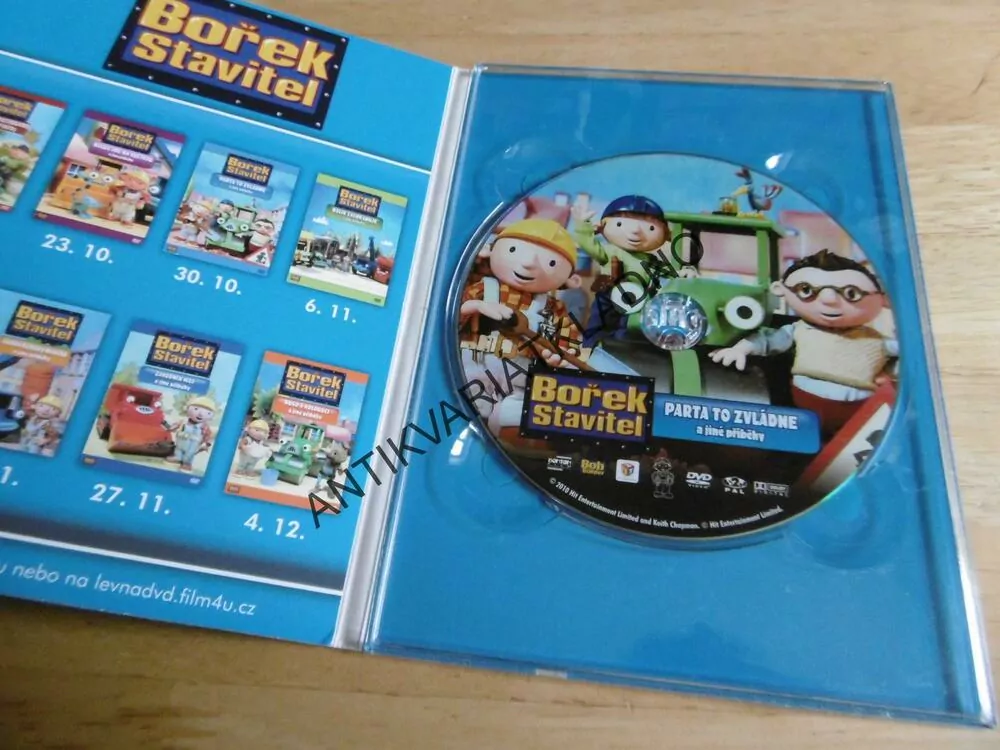 BOŘEK STAVITEL, PARTA TO ZVLÁDNE A JINÉ PŘÍBĚHY, DVD FILM