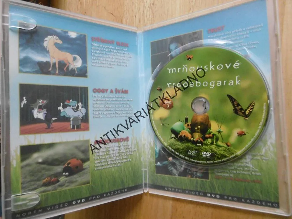 MRŇOUSKOVÉ, ZE SOUKROMÉHO ŽIVOTA HMYZU, DVD FILM