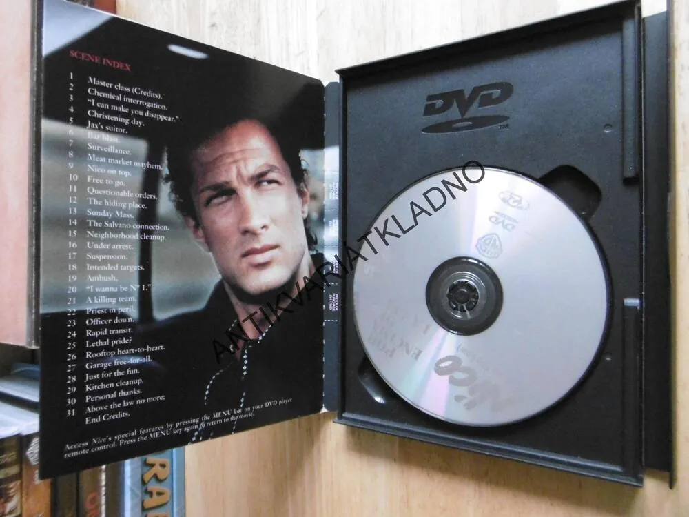NICO, STEVEN SEAGAL, DVD FILM
