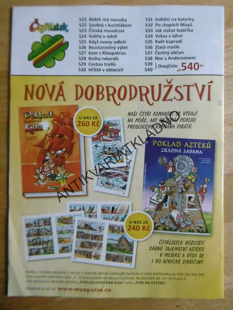 ČTYŘLÍSTEK 525 -  KDYŽ ZVONY ODLETÍ