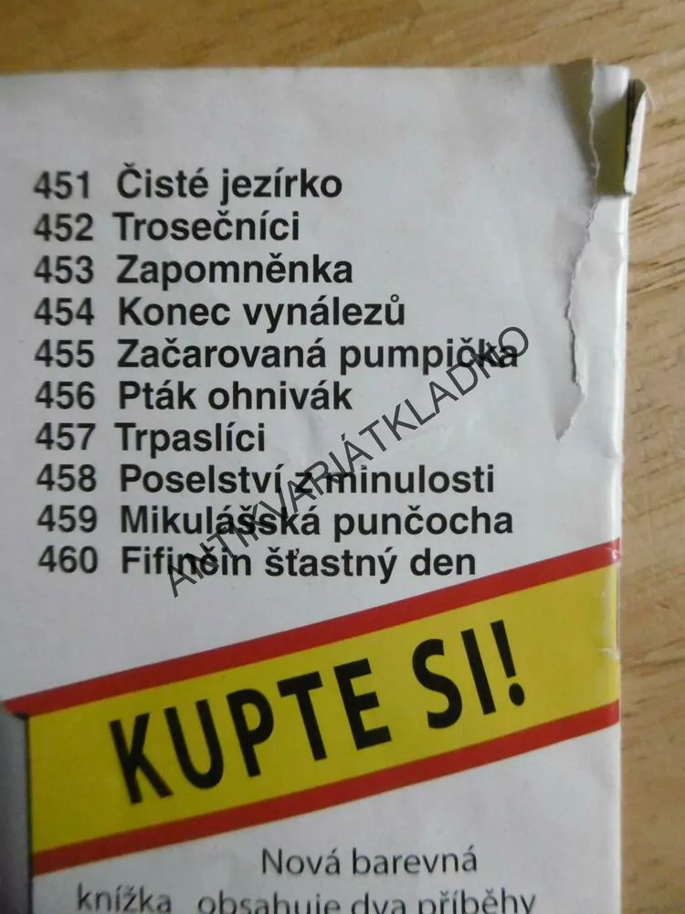 ČTYŘLÍSTEK 454 - KONEC VYNÁLEZŮ