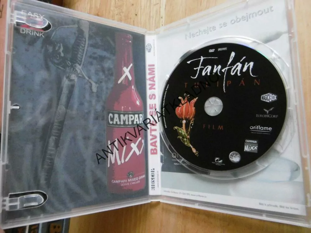 FANFÁN TULIPÁN, PENÉLOPE CRUZ, DVD FILM