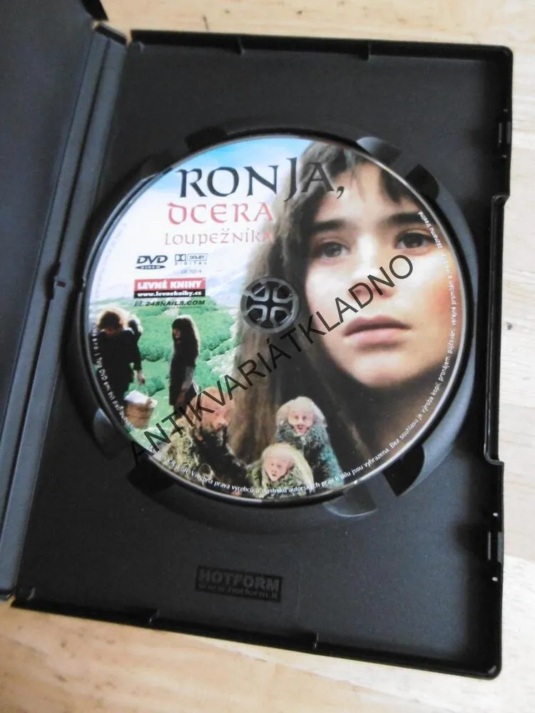 RONJA, DCERA LOUPEŽNÍKA, DVD FILM