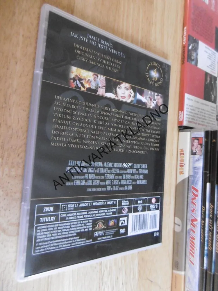 ZLATÉ OKO, JAMES BOND 007, DVD FILM