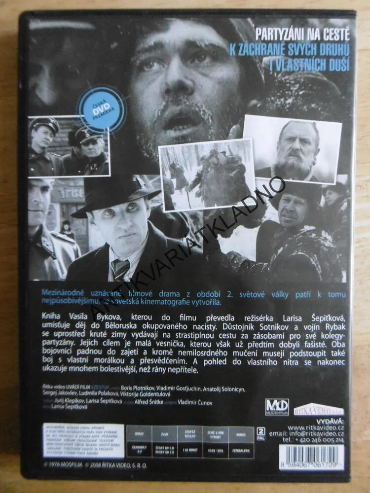 VZESTUP, DVD FILM 
