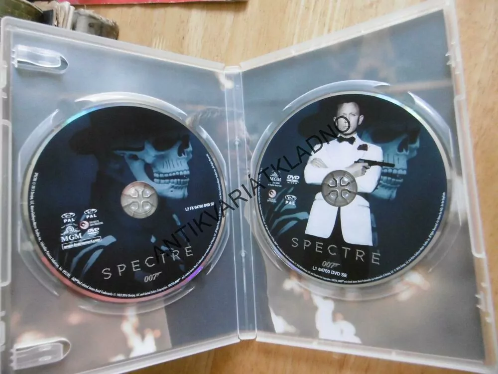 JAMES BOND 007 - SPECTRE, DVD FILM
