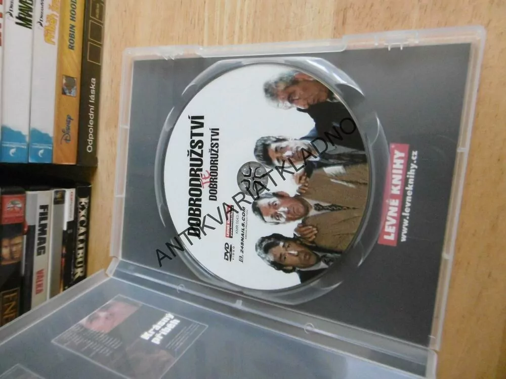 DOBRODRUŽSTVÍ JE DOBRODRUŽSTVÍ, DVD FILM,