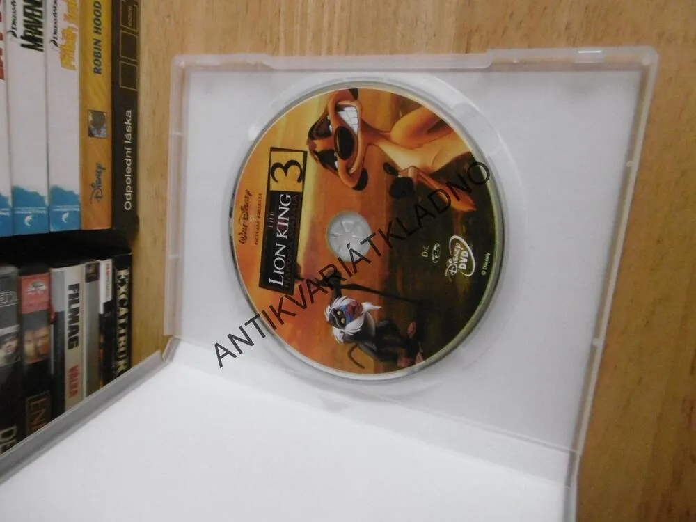 LVÍ KRÁL, 3., HAKUNA MATATA, DVD FILM, DISNEY