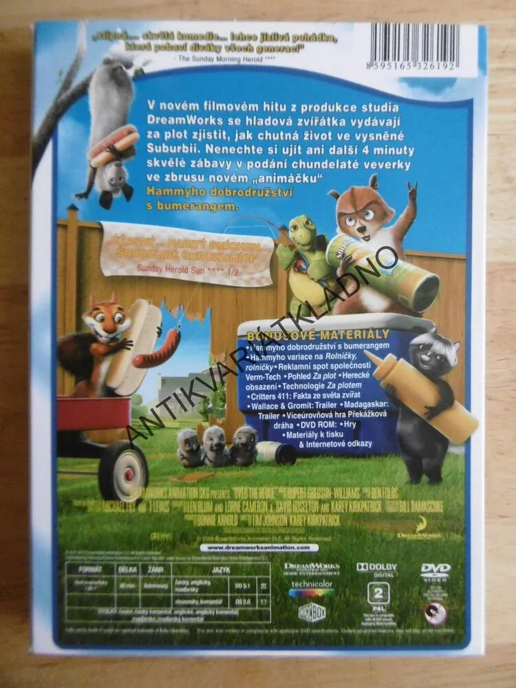 ZA PLOTEM, DVD FILM,