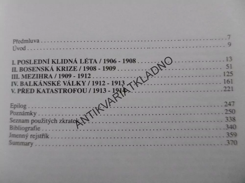 CÍSAŘSKÁ POLITIKA, RAKOUSKO-UHERSKO A NĚMECKO V EVROPSKÉ POLITICE V LETECH 1906 - 1914, ALEŠ SKŘIVAN, **an