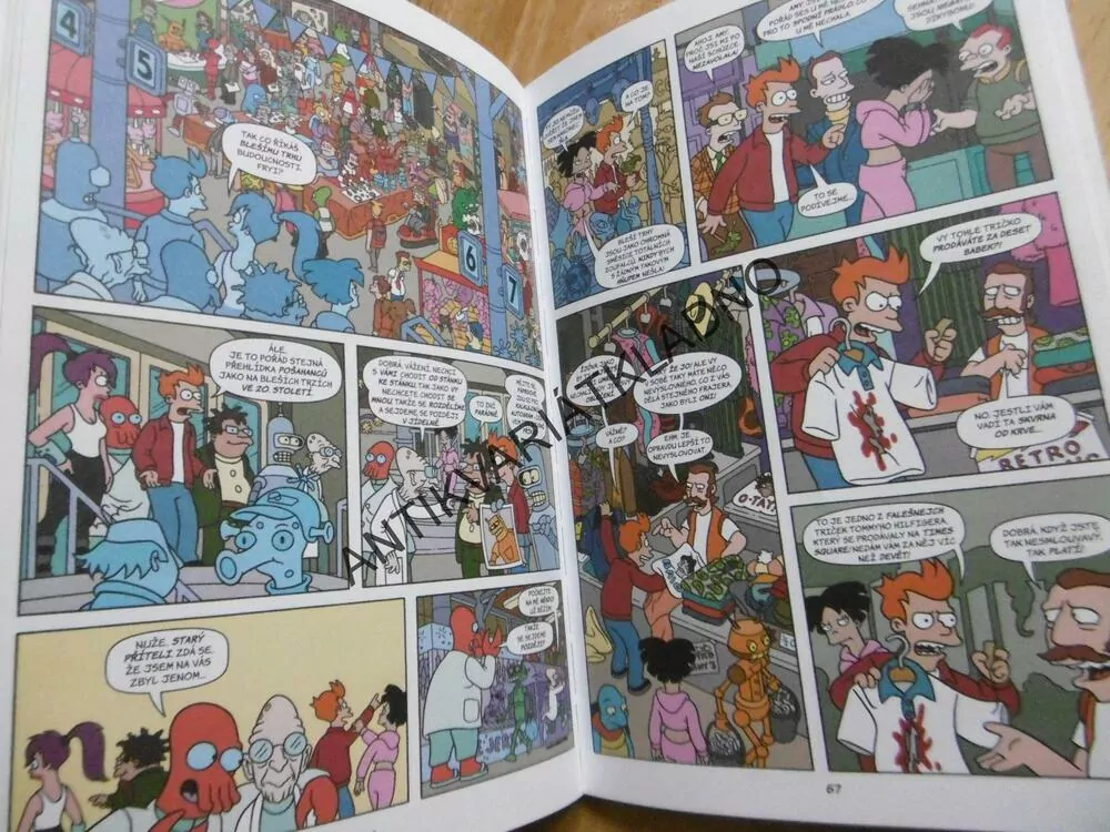 FUTURAMA-O-RAMA, MATT GROENING, **an
