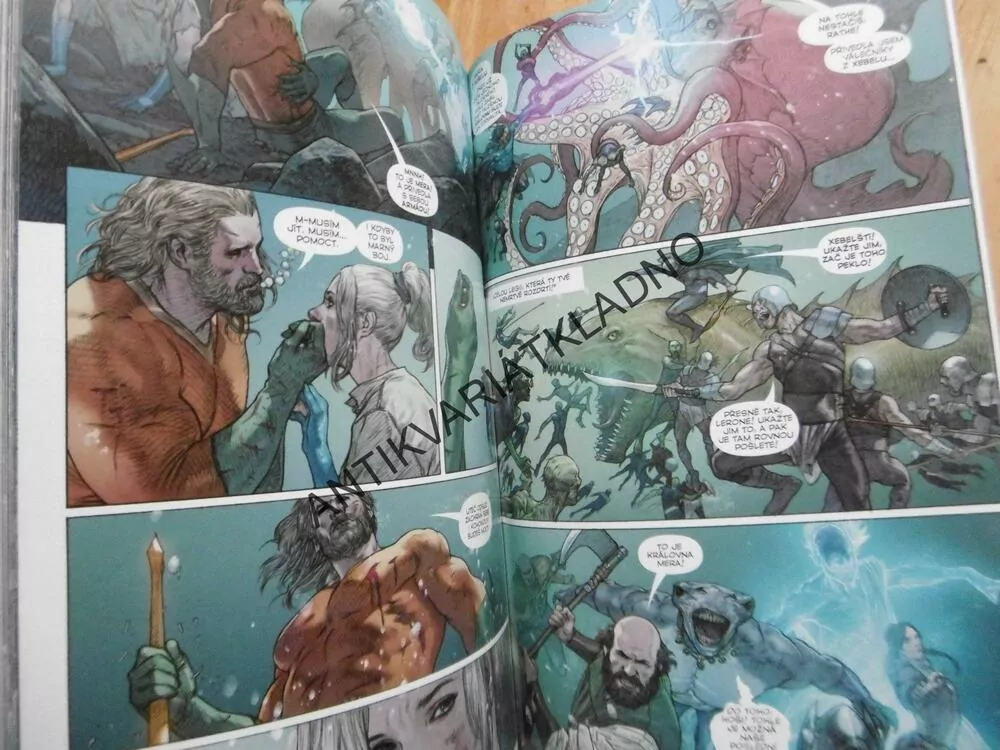 AQUAMAN, SMRT KRÁLE, **an