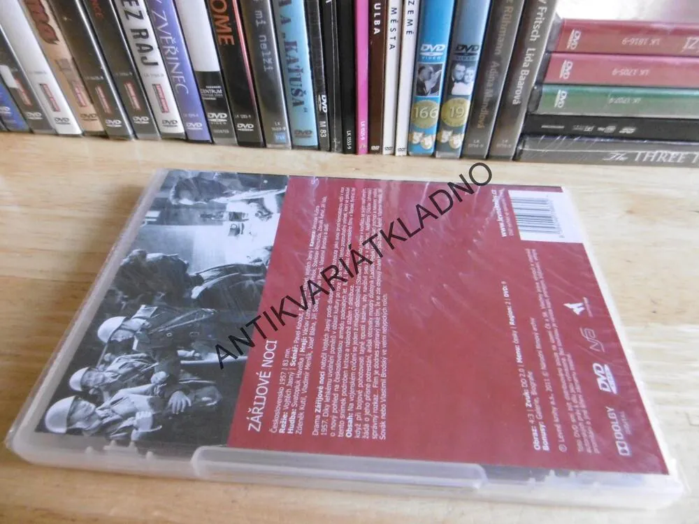 ZÁŘIJOVÉ NOCI, DVD FILM ČR