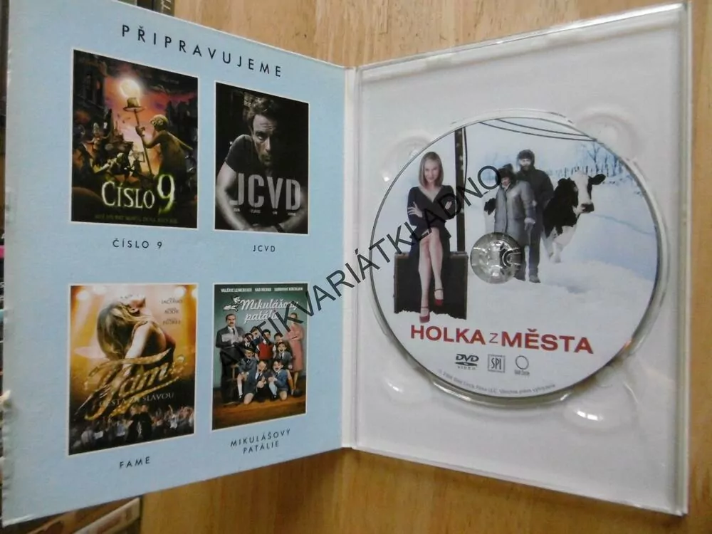 HOLKA Z MĚSTA, RENÉE ZELLWEGER, DVD FILM