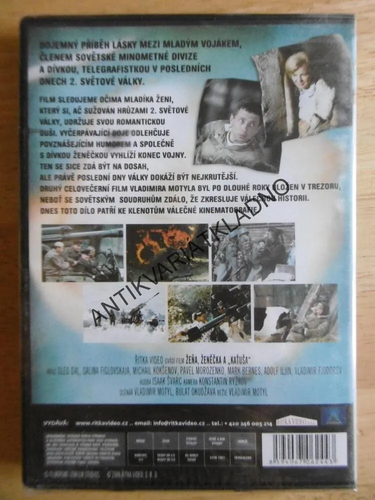 ŽEŇA, ŽENĚČKA A "KAŤUŠA", DVD FILM