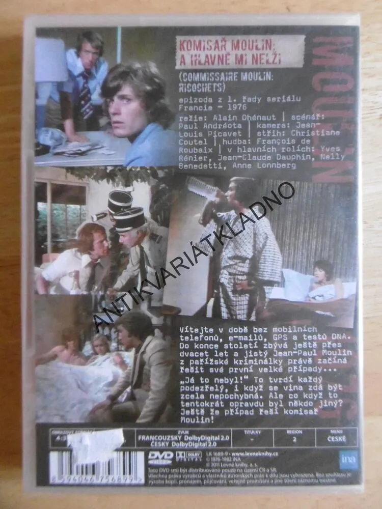 KOMISAŘ MOULIN, HLAVNĚ MI NELŽI, DVD FILM