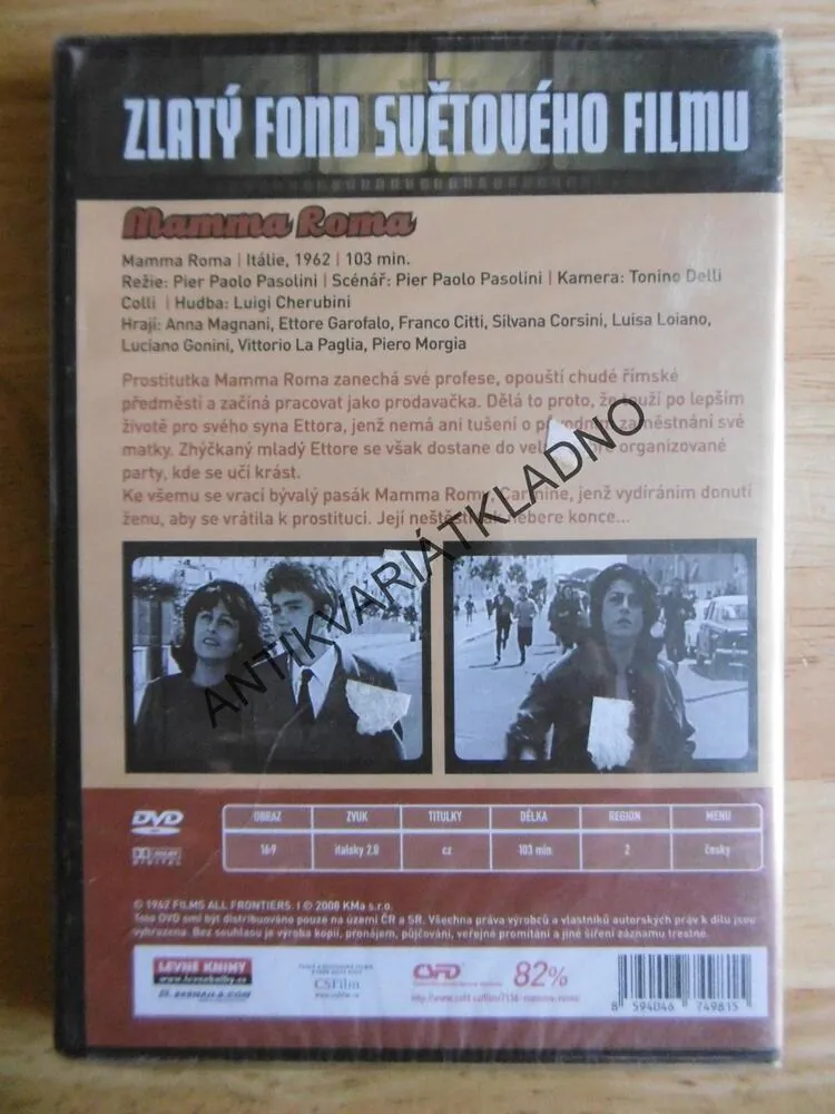MAMMA ROMA, DVD FILM